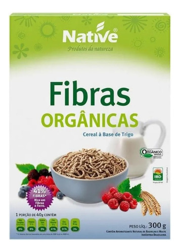 Cereal Orgânico Fibras Native 300g