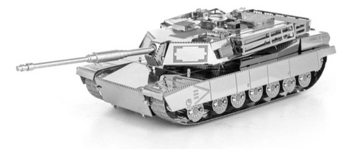 Tanque M1 Abrams - Rompecabezas Metálico 3d Puzzle