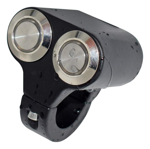 Interruptor Control Manillar Motocicleta 7 8  Luz Led Azul