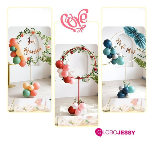 Soporte De Diseño Aro Para Globos