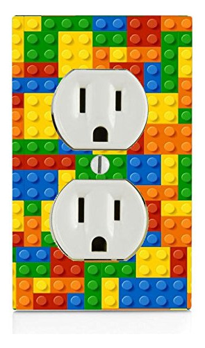 Diseño De Ladrillos De Colores Para Imprimir Una Image...
