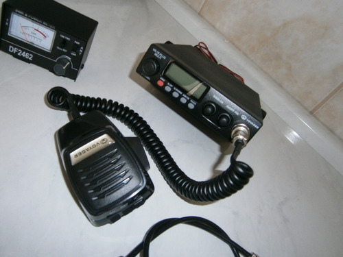 Radio Am/fm 400 Canais Vr-78 Plus Multi + Wattimetro + Cabo (Usado)