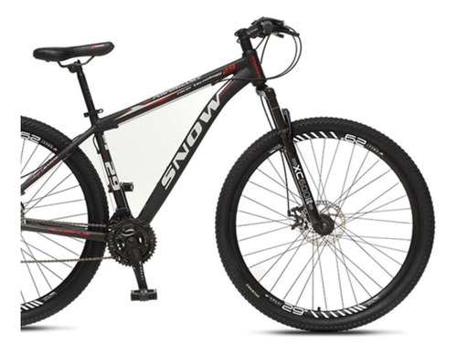 Bicicleta Aro 29 Snow 21v Shimano Q17 Alumínio Colli Cor Preto Tamanho do quadro 17