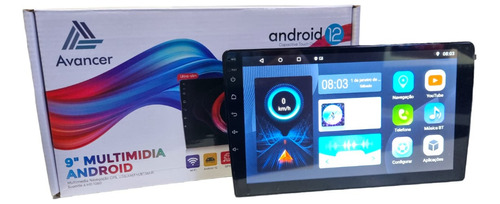 Multimidia Avancer 9'' Avd-s9+ Espelhamento Android Car Play