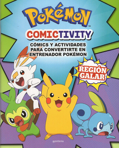 Libro: Comictivity / Para Convertirte En Entrenador Pókemon