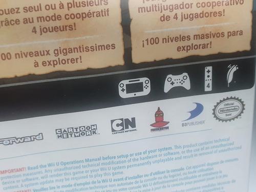 Adventure Time Explore The Dungeon Because Nintendo Wii U (Reacondicionado)