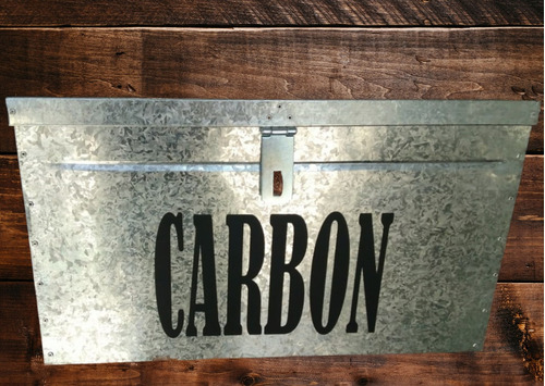 Imagen 4 de 7 de Cajon Baul Carbonero Organizador Para Carbon