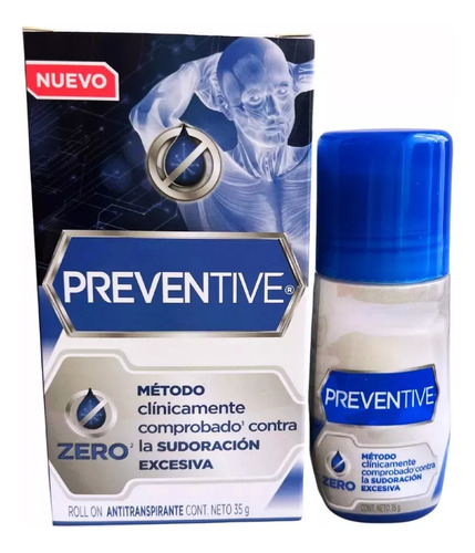 Desodorante Preventive Antitranspirante Roll-on 35gr Original