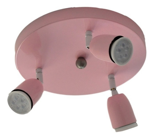 Plafon Para Niñas Niños De Techo 3 Luces Led Gu10 Incluidas
