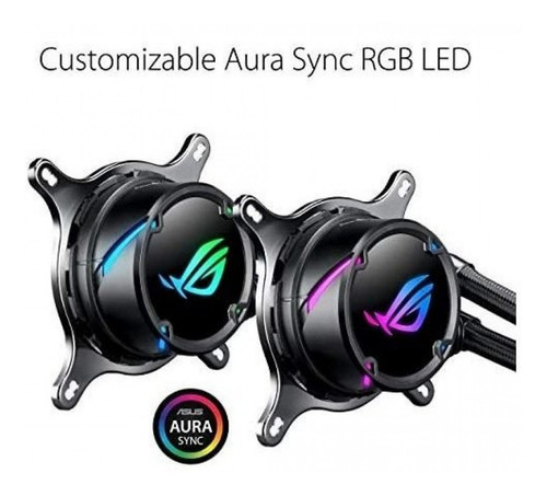 Imagen 4 de 4 de Watercooling Asus Rog Strix Lc 120 Rgb Aura Sync Lc120