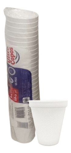 Copo Térmico De Isopor 180ml C/500 Descartável Ultratherm