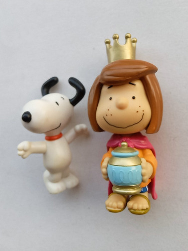 Figuras Peppermint Paty Y Snoopy, Charlie Brown 