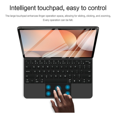 J0p Para Funda Magic Keyboard Books Para Samsung Galaxy Tab