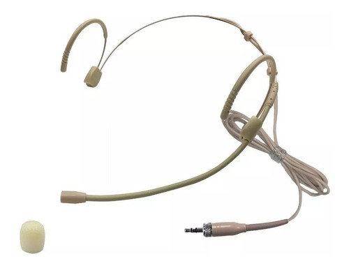 Microfono Vincha Color Piel Headset Para Sennheiser G2 Y G3