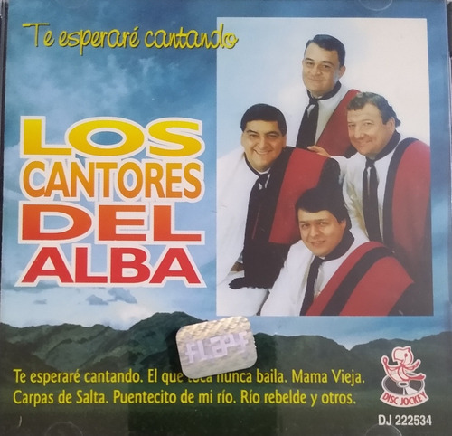 Los Cantores Del Alba Cd Nuevo Original  Esperaré Cantand
