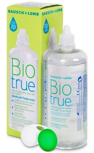 Imagen 1 de 1 de Solución Limpieza Lentes De Contacto Biotrue X 300 Ml.