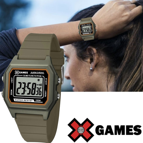 Relógio Masculino Feminino X Games Digital  Xgppd107 Bxmx