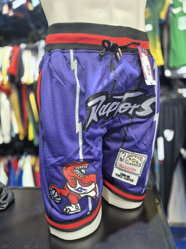 Short Bermuda Nba Básquet Toronto Raptors Violeta M