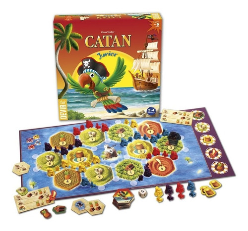 Juego De Mesa Catan Junior Original Devir 6+ Niños