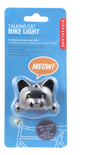 Luz Para Bicicleta Con Dseño De Gato 1 Pza