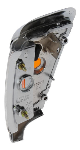 Imagen 3 de 5 de Faro Delantero (4x4) Borde Cromado Der Toyota Hilux 93/01