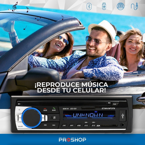 Imagen 9 de 10 de Stereo Bluetooth Auto Estereo Usb Mp3 Fm Tarjeta Sd !