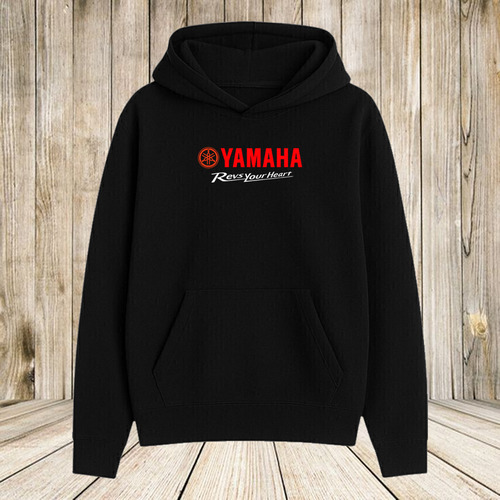 Hoodie / Buzo Con Capucha Y Canguro Yamaha