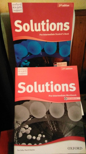 Solutions Pre-intermediate Student's Book Y Workbook