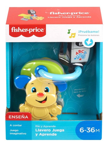 Fisher Price Llavero Rie Y Aprende