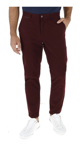 Pantalón Corte Slim Fit Con Cierre Para Hombre 928300