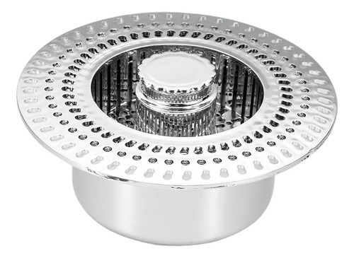 Tapón De Desagüe Universal Para Fregadero, Filtro De Plata