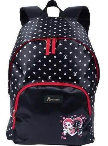 Mochila Juvenil Costas G Tokidoki Love Unicornio Sestini Prt Cor Preto