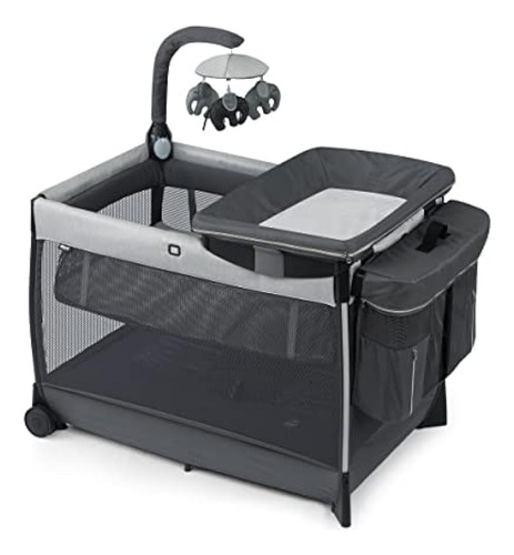 Chicco Lullaby Zip All-in-one Portable Playard - Driftwood