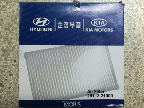 Filtro De Aire De Motor Hyundai Excel Original