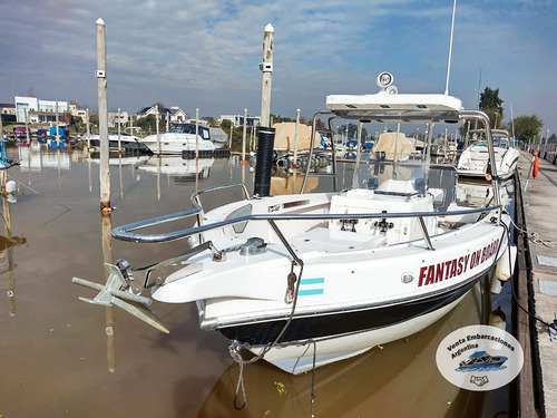 Lancha Aqualum 700 C/honda 150 Hp - 200 Hs-año: 2018 - Pesca