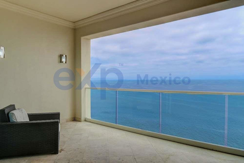 Imagen 9 de 14 de Moderno Penthouse Frente Al Mar En El Hermoso Desarrollo De Las Olas