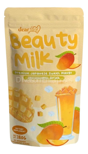 Dear Face Premium - Bebida Japonesa De Mango Dulce, 10 Sobre