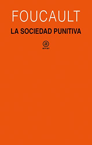 Libro La Sociedad Punitiva De Michel Foucault Ed: 1