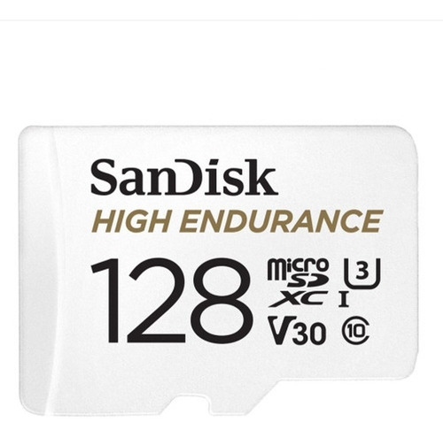 Cartão Memória Sandisk High Endurance Micro Sdxc 128gb 