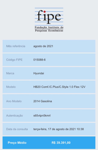 Imagem 7 de 7 de Hyundai Hb20 2014 1.0 Comfort Flex 5p