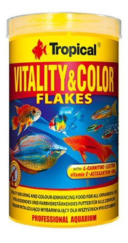 Tropical Vitality & Color Flakes 100g Ração Para Peixes