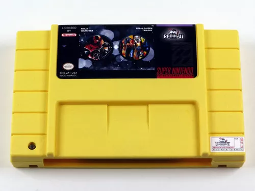 Ninja Gaiden Trilogy Original Repro Snes + Frete Gratis!!!