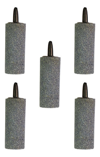 Kit 5 Pedras Porosas G 5cm Comum Aquário Compressor De Ar