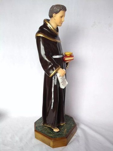 Imagem De Frei Galvao 65 Cm Santo Antonio De Santana Galvao Cor Pintura A Mão