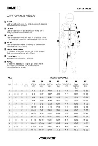 Campera Moto Fourstroke 4stroke -warrior V2 Solo En Mg Bikes