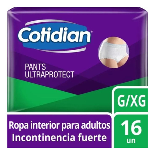 Pants Calzon Cotidian Ultra Protect X 1 Pqte Elige Talla