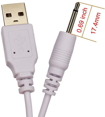 Cable Usb A Cc 2.5mm 5v 90 Cm