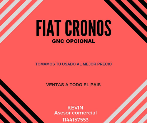 Fiat Cronos 1.3 1.8 2021 0km $100.000 O Tu Usado Y Cuotas *