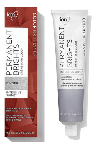 Ion Color De Pelo Permanente En Crema Ion Brights Ginger