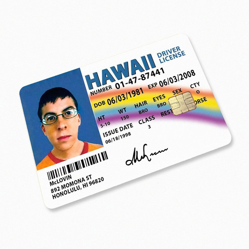 Sticker Para Tarjeta Mc Clovin Personaje Pelicula Licencia